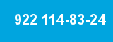 922 114-83-24 922 114-83-24